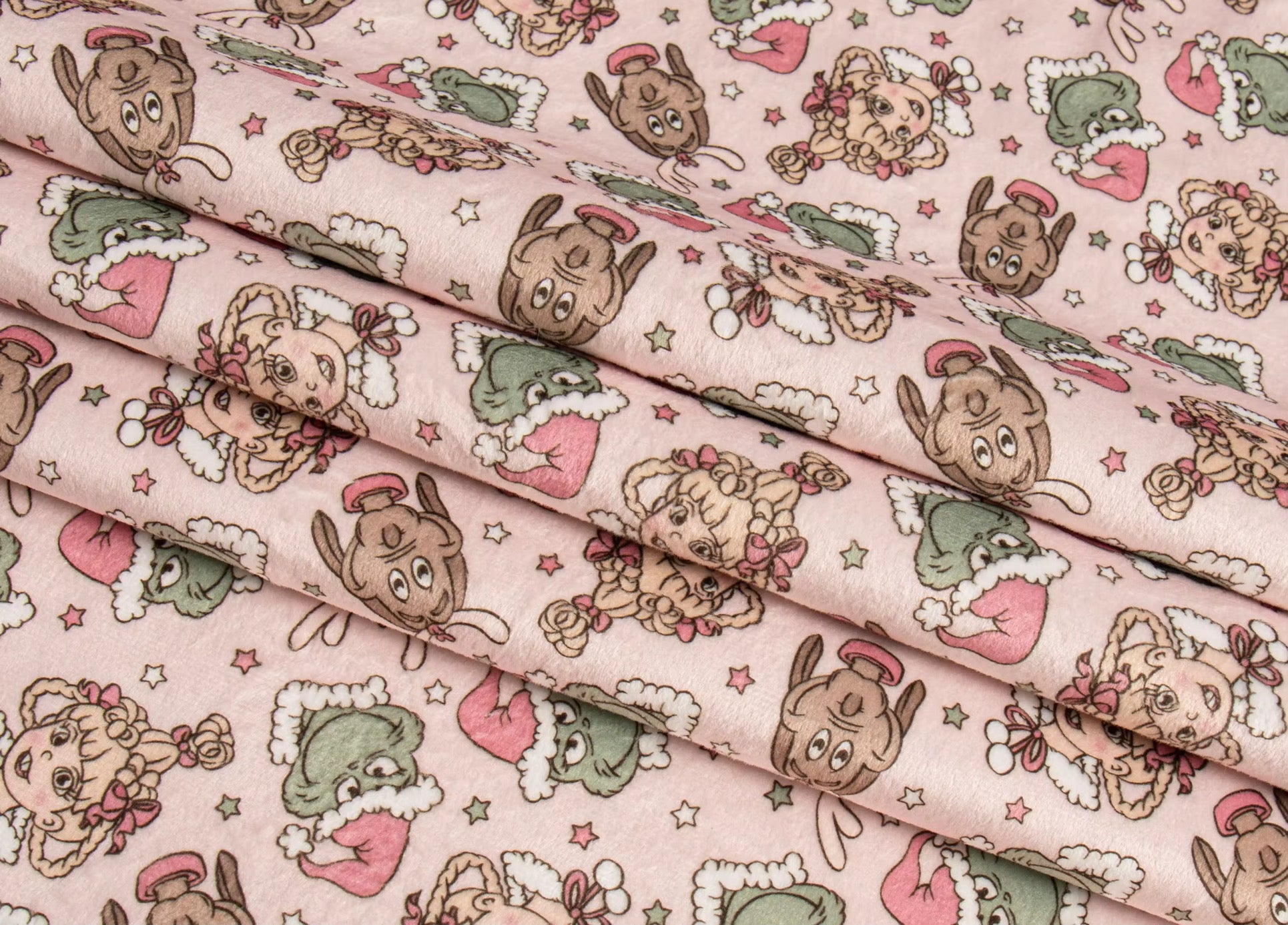 Mean one pink blanket