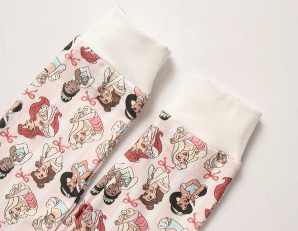 Girl gang bow pyjamas