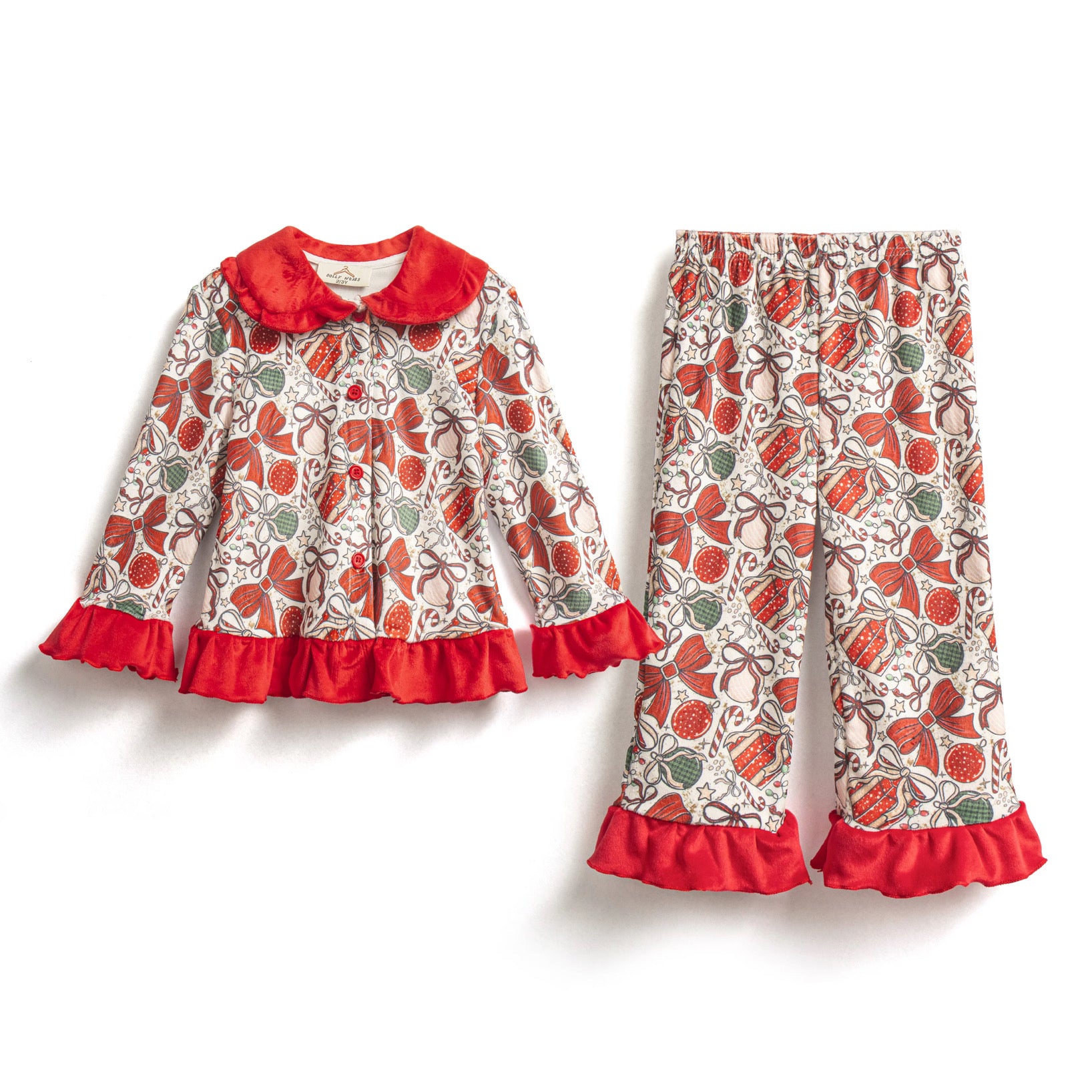 Christmas wishes girls pyjamas