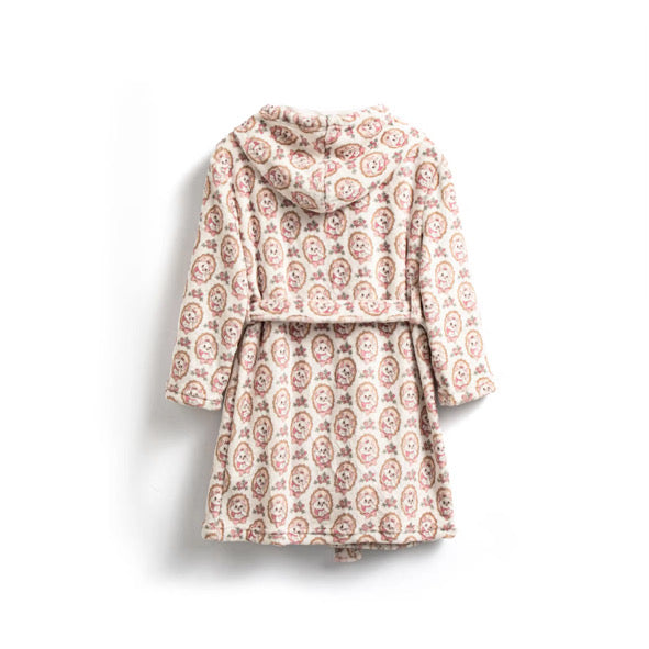 Pink kitty dressing gown