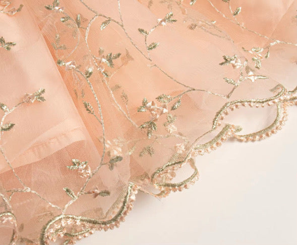 Tear drop lace dress