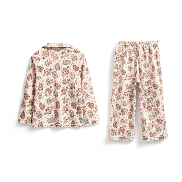 Mean one pink buttoned pyjamas