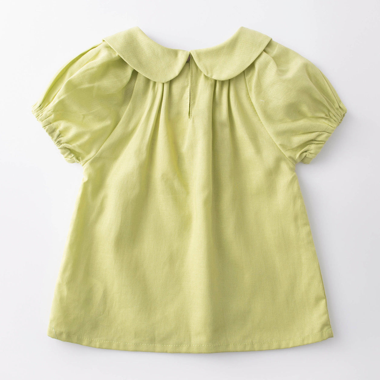 Lime short sleeve blouse